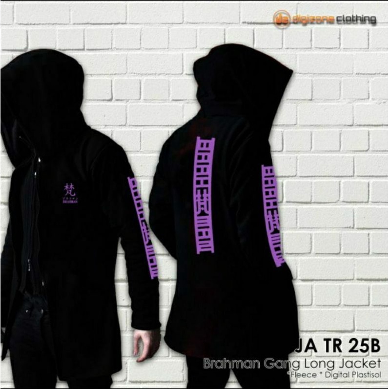 Jaket Pria Jubah Brahman Senju Kawaragi Tokyo Revengers Jaket Suiter Jaket Jubah Toman Brahman