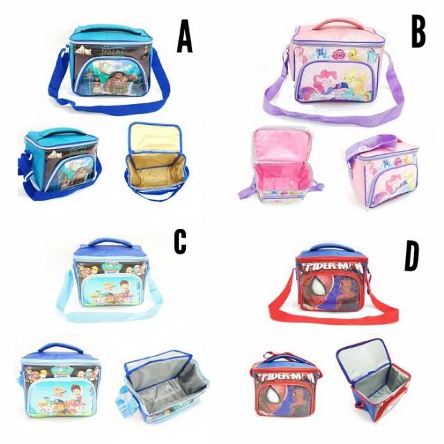 Tas Bekal Anak anak Selempang / Tas Bekal Makanan Anak Anak