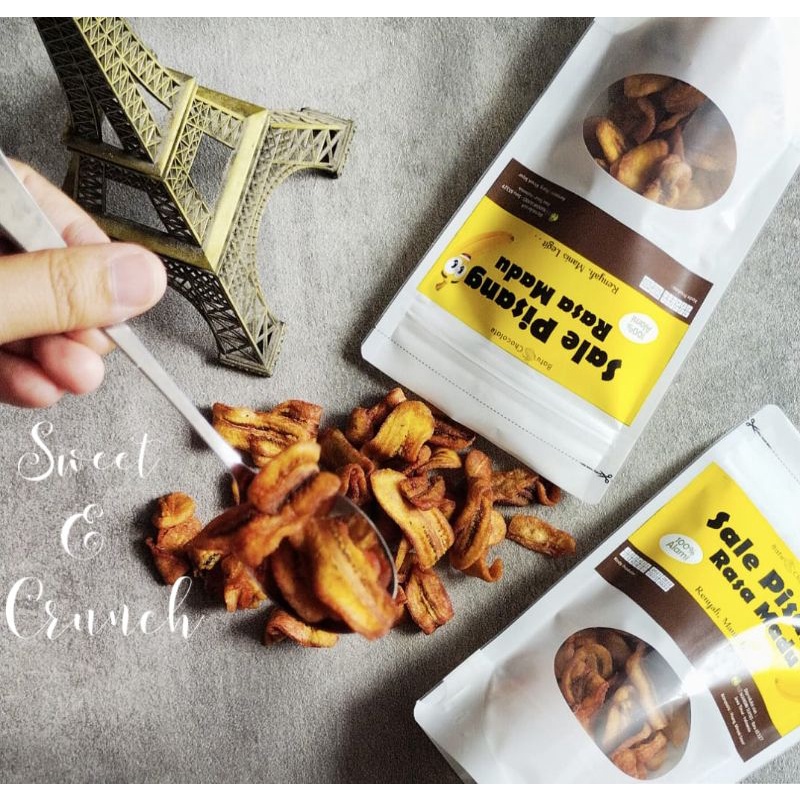 One Mandiri Sukses - Sale Pisang Rasa Madu - Garing Gurih - Oleh Oleh Khas Malang Batu