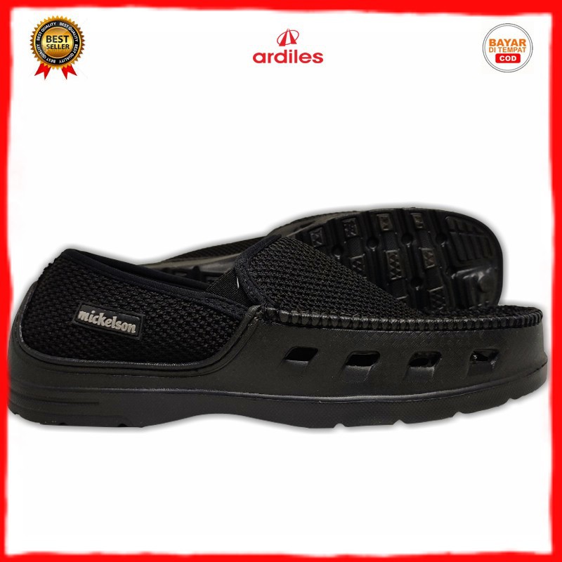 Sepatu Slip On pria Ardiles Ardiles Slip On YASAKA Hitam Sepatu Slip On pria Ardiles Ardiles Slip On YASAKA Hitam