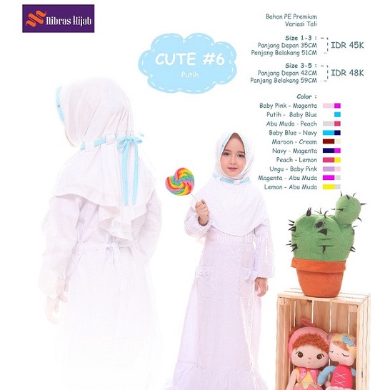 HIJAB ANAK NIBRAS CUTE 06