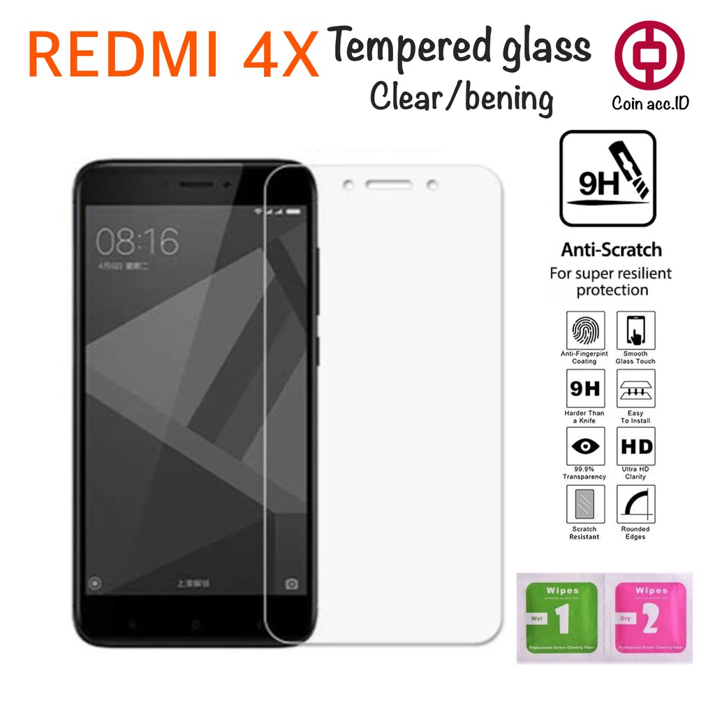 Tempered Glass REDMI 4X / Mi4X - antigores kaca xiaomi redmi 4x