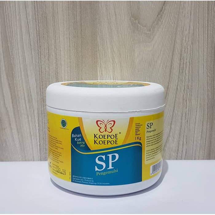 

Koepoe Koepoe SP 1 Kg | Pengemulsi Kupu 1 kg| Pengembang Kue