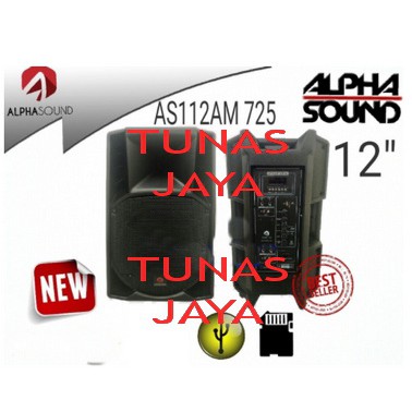 Paket SoundSystem Karaoke Alphasound AS112AM 725 ORIGINAL 12 Inch