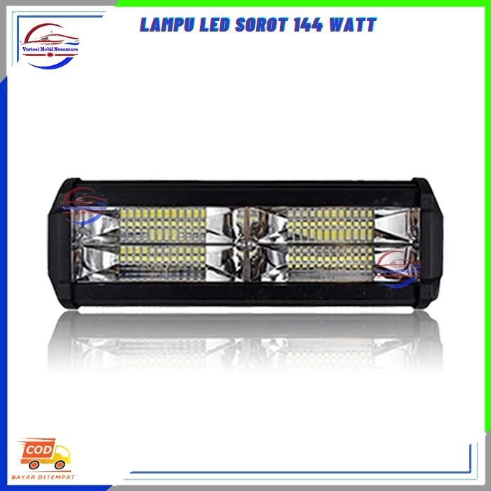 Lampu Led Variasi Sorot Tembak Kabut Depan Variasi Mobil Universal Truk Truck 12-24 Volt