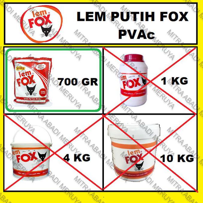 

Big Sale Lem Putih Lem Kayu Lem PVAc Lem FOX 700gr Cuci Gudang Awal Tahun