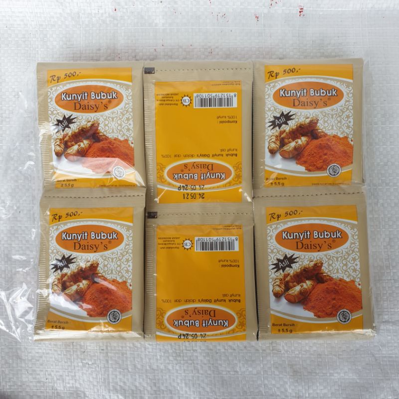 [Pack] Bumbu Masak Instan Kunyit Bubuk Daisy