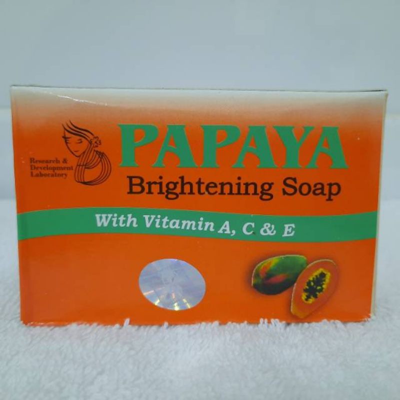 SABUN RDL PAPAYA ORIGINAL SABUN PEMUTIH AMPUH MEMUTIHKAN DAN MENYEMBUHKAN JERAWAT FLEK CREAM NRL ORI