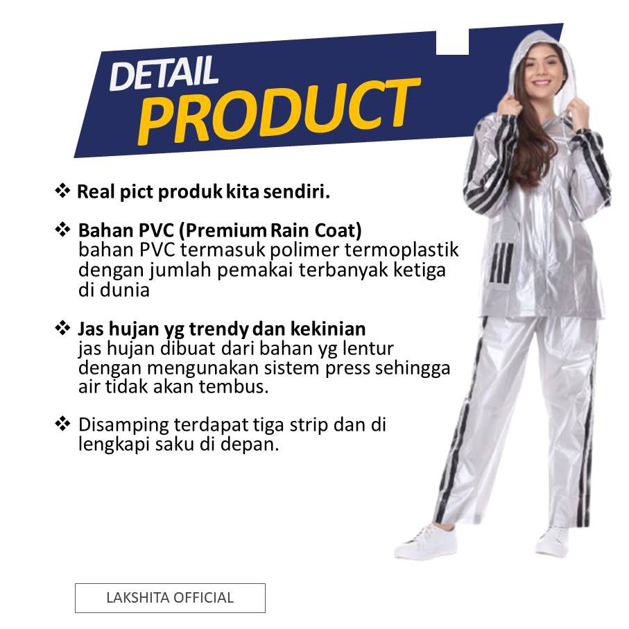 Jas Hujan Pria Dan Wanita Setelan Lengan Panjang Dewasa Model Korea Keren Motif Polos Garis Lucu Harga Murah Ukuran Jumbo Bahan PVC Tebal Anti Rembes Original Merk Bromo Warna Hitam Putih Silver Biru Merah Orange Promo Diskon Bergaransi Terbaik 2023