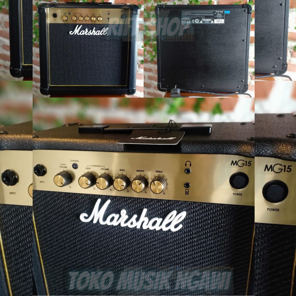 NEW/BARU AMPLI/AMPLIFIER ORIGINAL MARSHALL MG15CF MURAH MERIAH