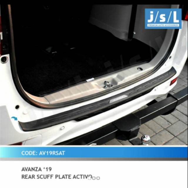 Sillplate belakang avanza xenia 2019 model activo jsl