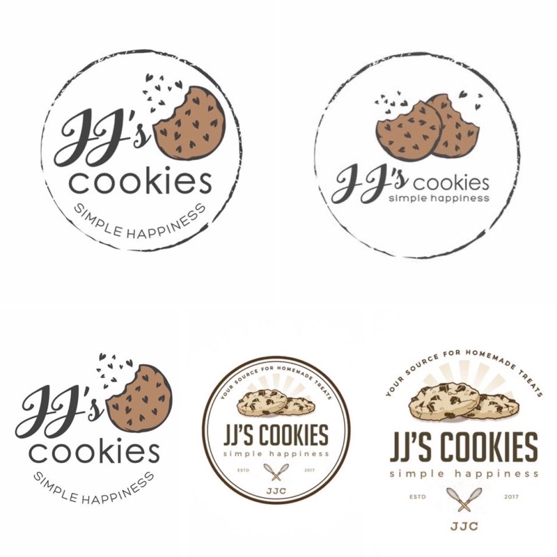 ARABELLA JJ COOKIES | JASA BIKIN DESAIN LOGO USAHA BISNIS ONLINE SHOP MURAH