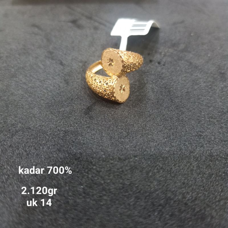 cincin emas Jakarta kadar 700%