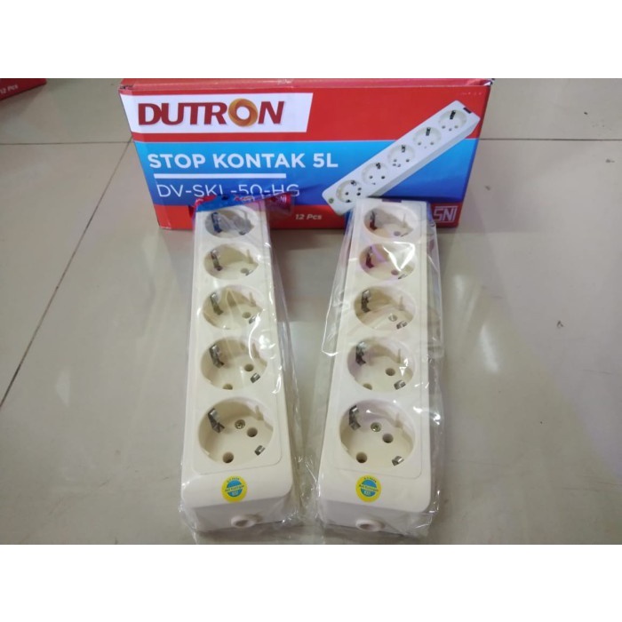 PTM  - STOP KONTAK 5 LUBANG COLOKAN LISTRIK STOP KONTAK TANPA KABEL