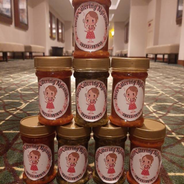 

Sambal cumi dan sambal ijo teri