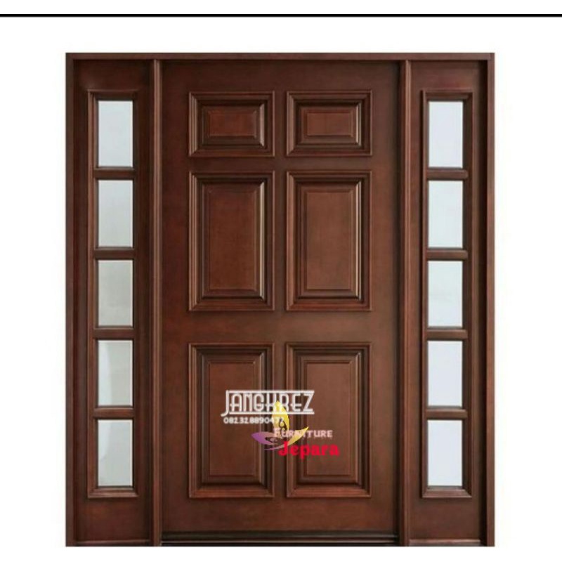 pintu rumah jati minimalis