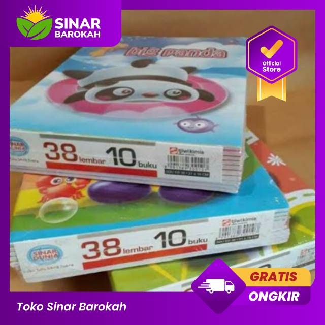 

Buku Tulis SINAR DUNIA / VISION 38
