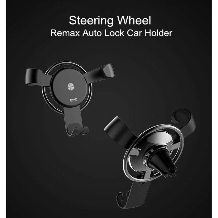 Remax Gravity Car Holder Air Vent Smartphone Steering Wheel RM-C31