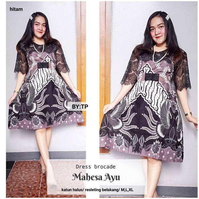 Dress brocad mahesa ayu