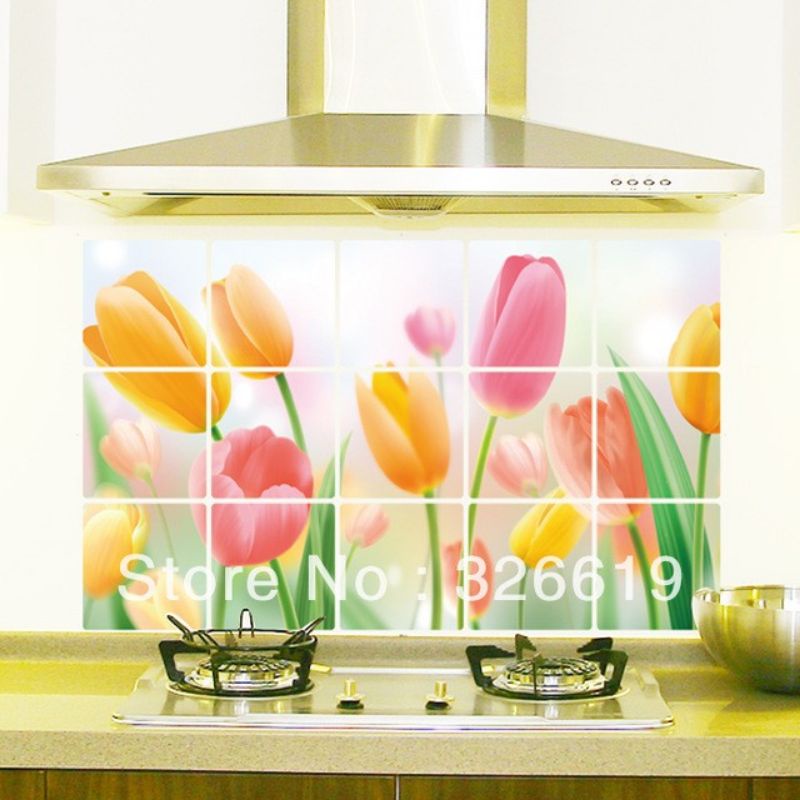 Stiker dapur ANTI MINYAK, ANTI PANAS , ANTI AIR