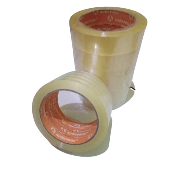 

Lakban solatip 1 inchi 24 mm merk Aurapack 72 yard