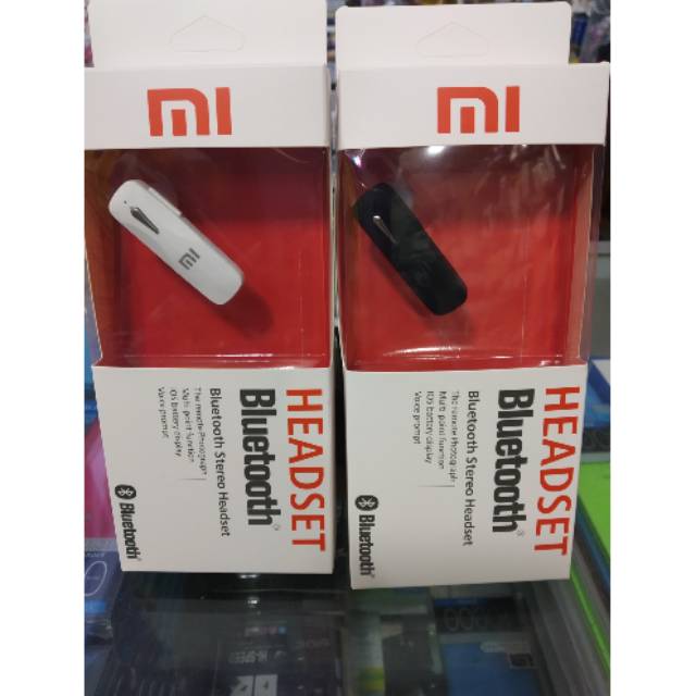 Headset Bluetooth Mi Earphone Bluetooth Xiaomi Versi 4.0