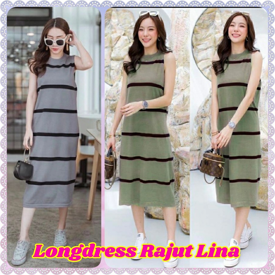 Longdress Rajut Lina
