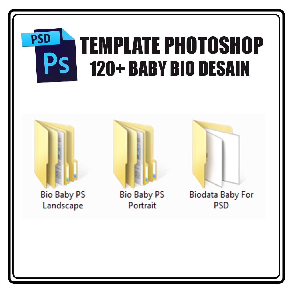 120+ TEMPLATE BABY BIO PSD PHOTOSHOP