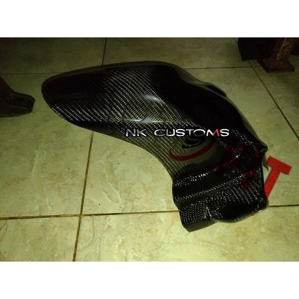 spakbor belakang xmax carbon Yamaha Xmax Rear Hugger xmax Carbon Kevlar