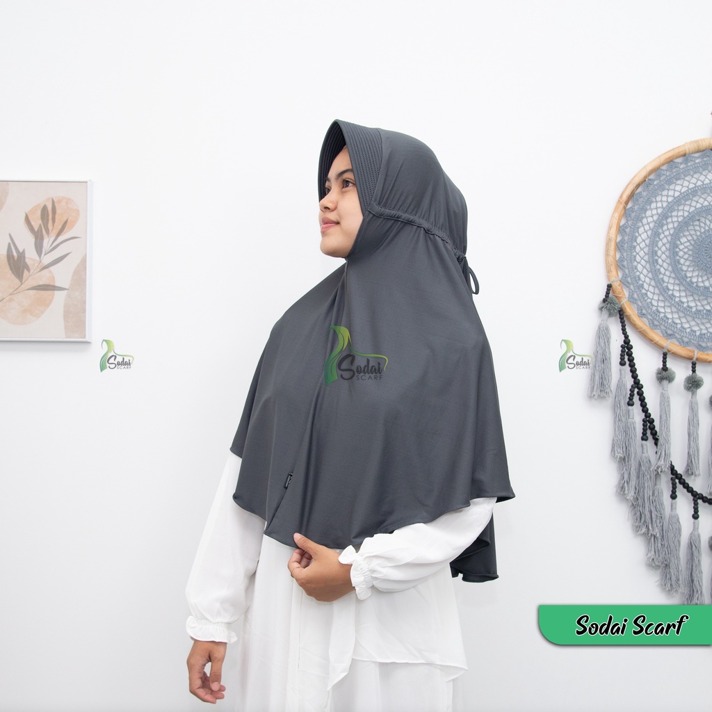 KHIMAR SERUT JOKOWI UKURAN L | BERGO ADIBA