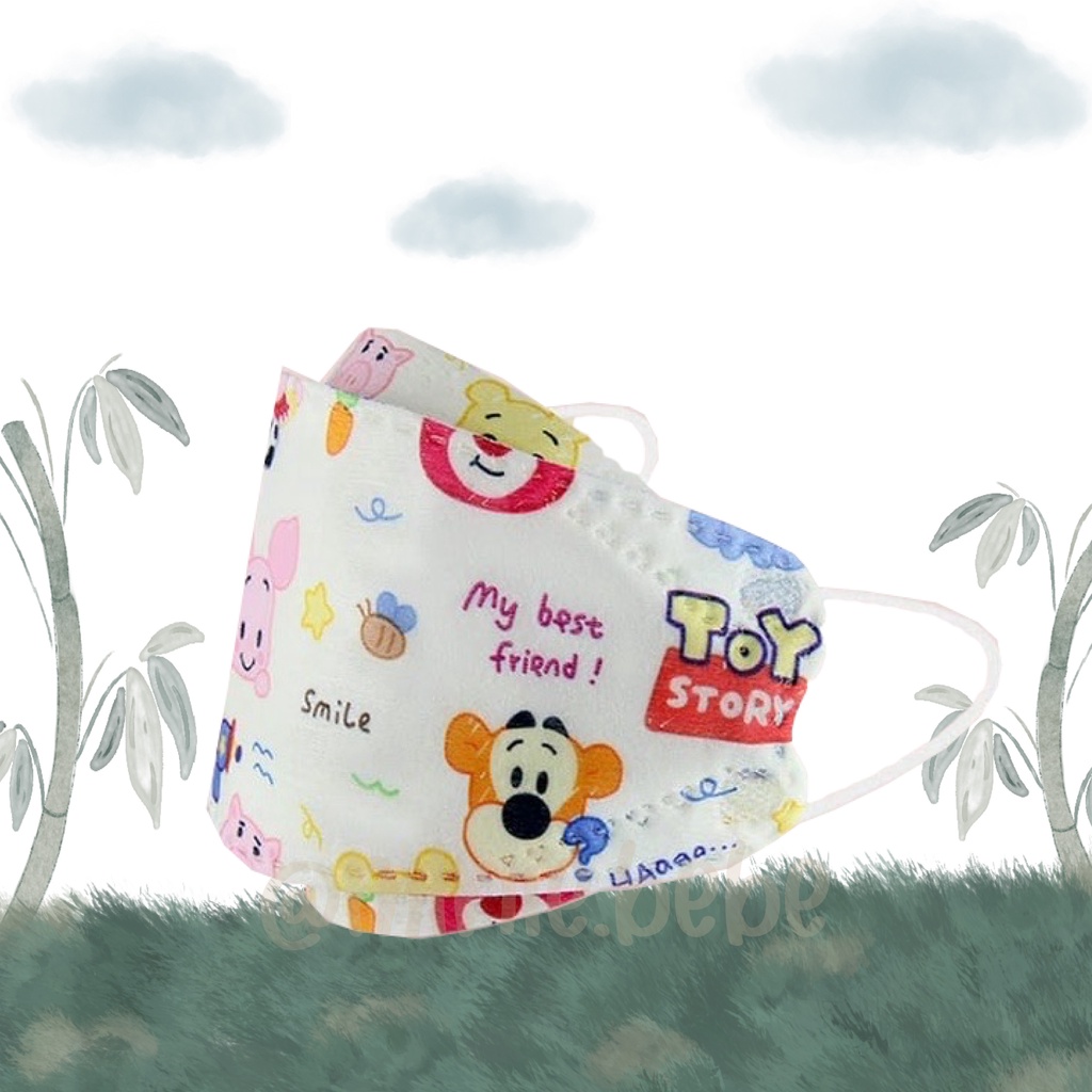 Baby Cute Mask KF94 / Masker Bayi Lucu KF94 Size 0-3Y