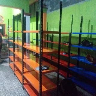 Rak Besi siku Rak Gudang Rak kantor Rak Toko dll Rak Besi siku Rak Gudang Rak kantor Rak Toko dll
