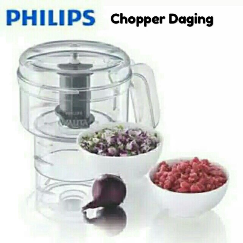 CHOPPER DAGING BLENDER PHILIPS ORIGINAL HR 2061 2071 2115 2116 MEAT CHOPER