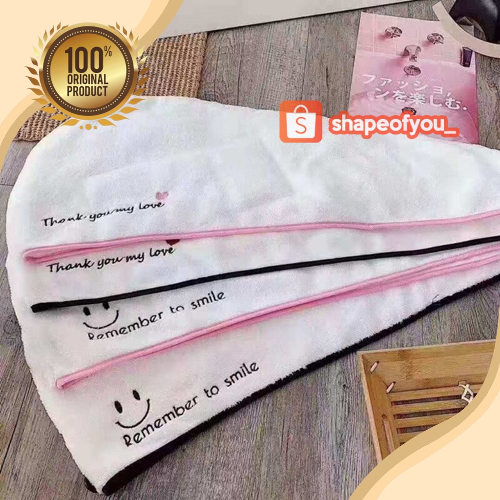 Handuk Microfiber Pengering Rambut Rapid Beludru Tebal Topi Pembungkus Mandi Handuk Kamar Mandi Kering Turban Topi Cepat Handuk Serat Mikro