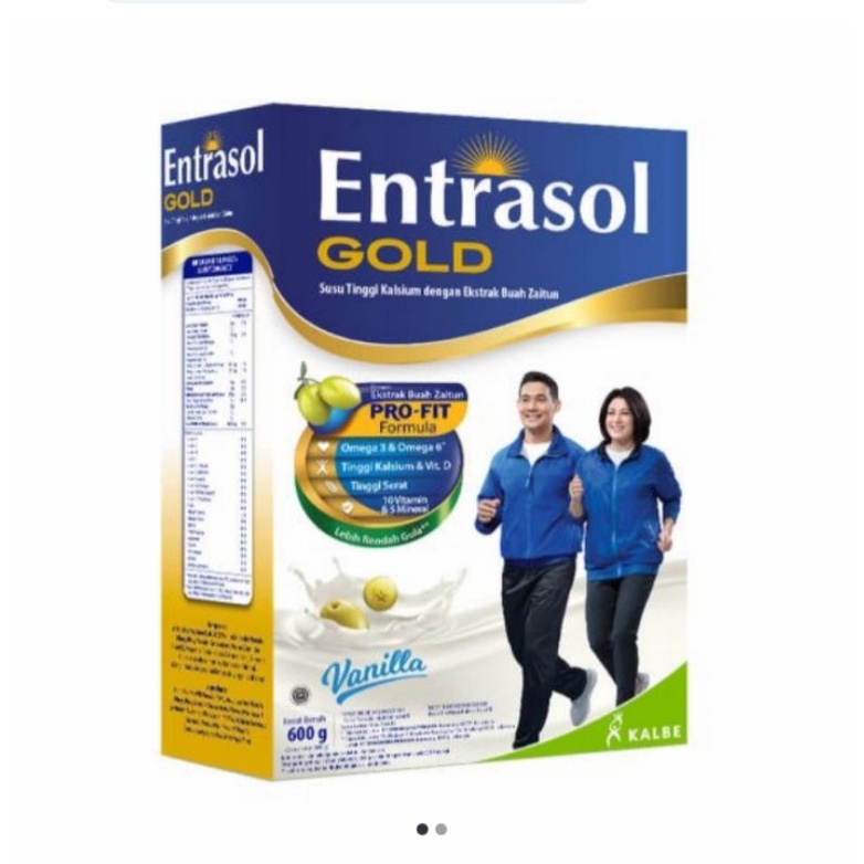 

ENTRASOL GOLD 600 GR VANILA/COKELAT