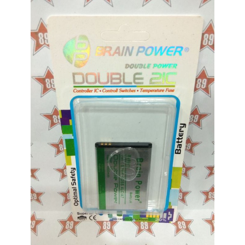 Battery batre Evercross 4LC - A7 Brain power