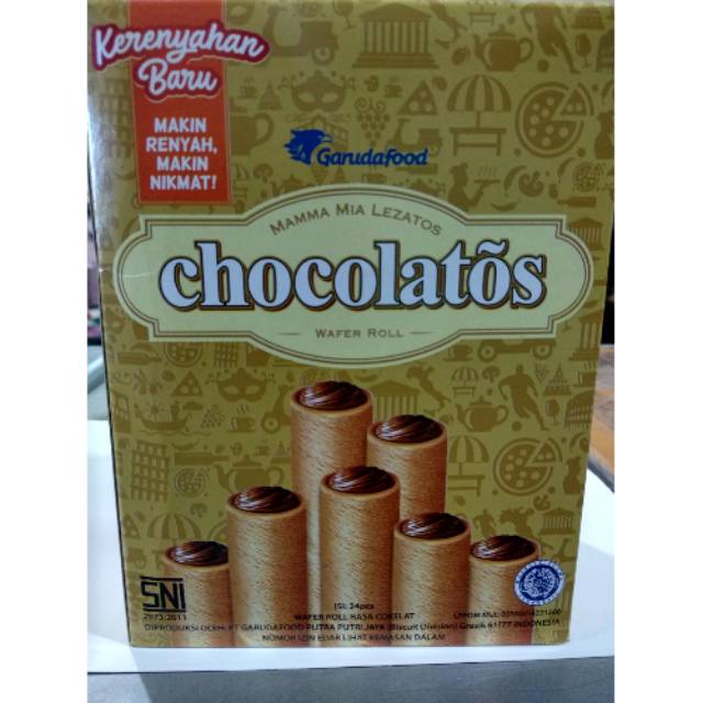 

Chocolatos wafer roll