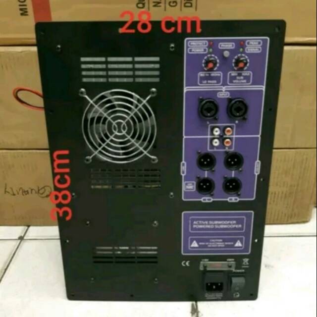 POWER KIT Subwoofer APOLLO 15-18 in 1200watt