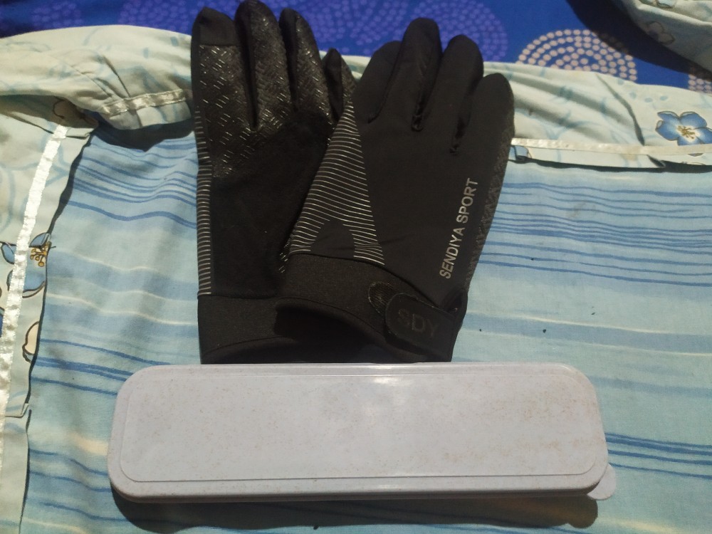 [ Gooddang ] Set Sendok Garpu Sumpit + Box Bahan Jerami Plastik - Paket Sendok Travel Wheat Straw