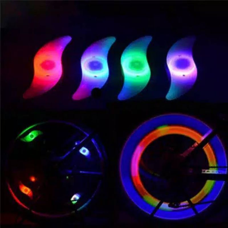 Lampu-Lampu Ban Sepeda Colorful LED Bicycle Wheel Light 1 PCS-6