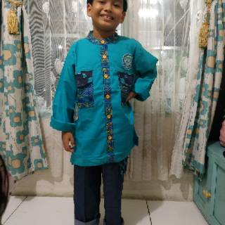  BAJU  MUSLIM  ANAK  LAKI LAKI Size 9 MERK  KEKE  TERMURAH 