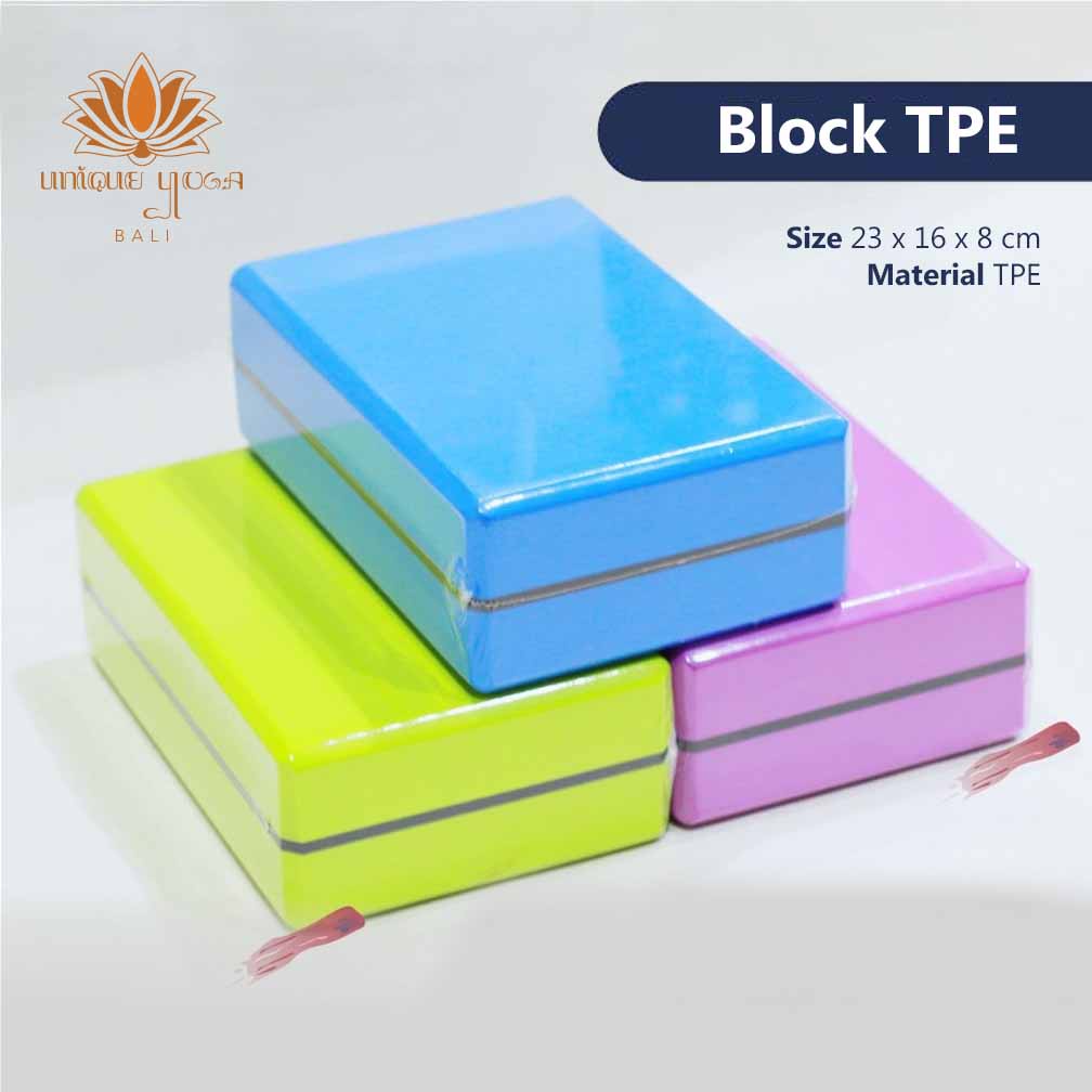 Balok Yoga TPE / Balok Yoga Rubber / Balok Yoga murah