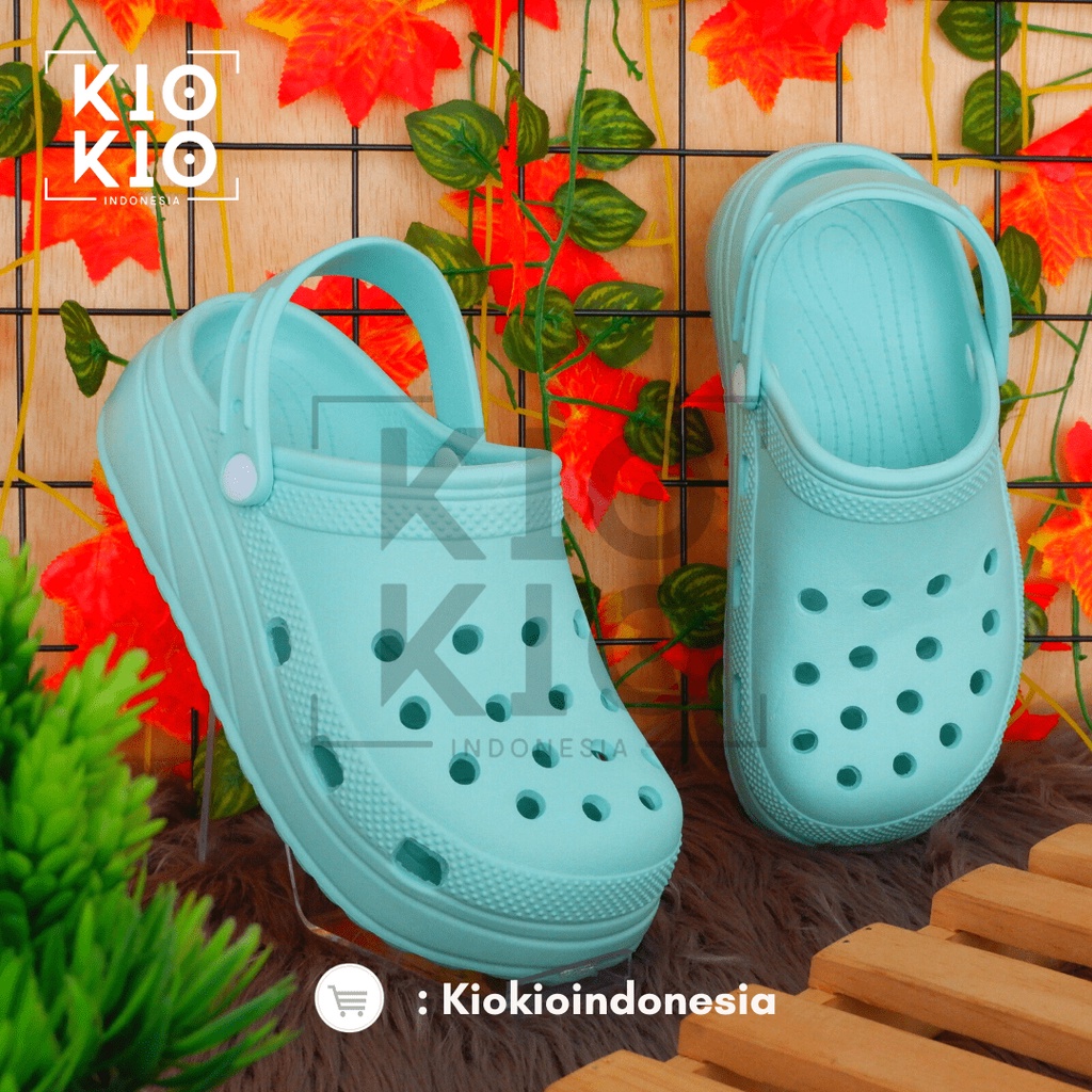 Sandal Kodok Classic Wanita /Sendal Baim Jiblitz Bae Clog Jibbitz Wanita New Model Korean Style