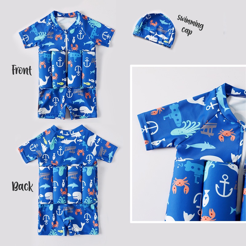 Float Suit - Baju Renang Anak Busa Pelampung