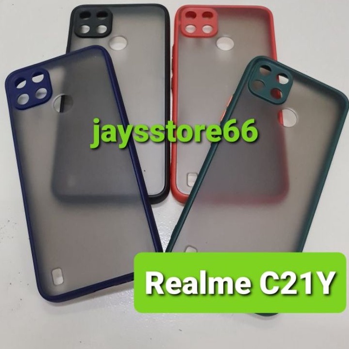 Silikon Case Dove My Choice Realme C21Y/C25Y Pelindung Kamera