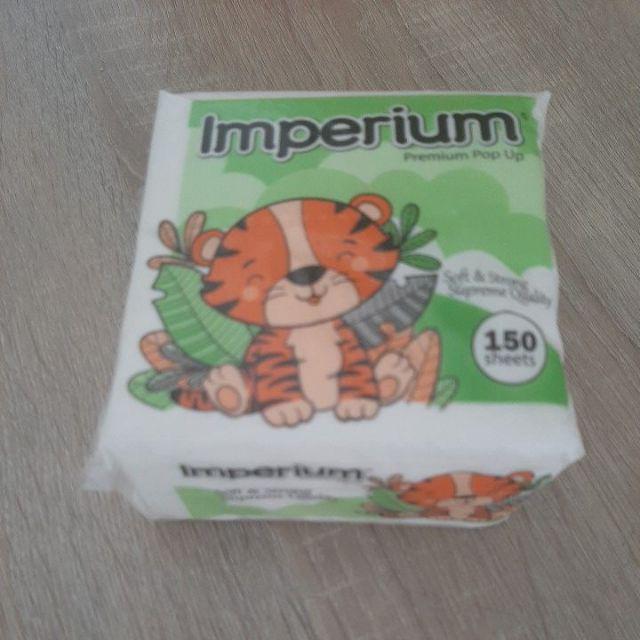 Tissue Popup Imperium Tisu Kotak Topup Tisue Tissu 150sheet Rumah Makan
