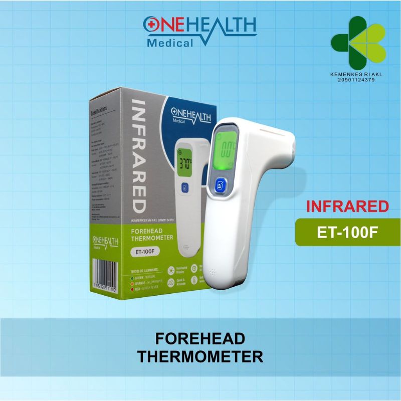 THERMOMETER INFRARED ONEHEALT/INFRARED FOREHEAD TERMOMETER