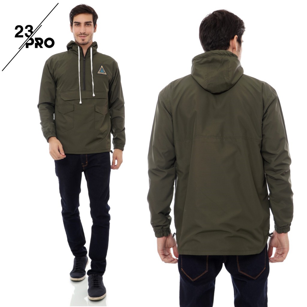 JAKET CAGOULE WINDPROOF BAHAN TASLAN L / JAKET WATERPROOF / JAKET TASLAN