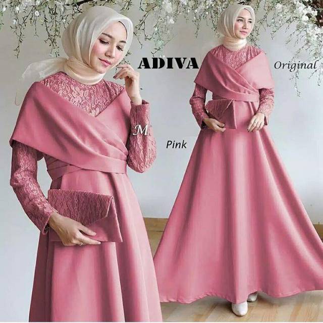 Adiva / adiva Maxi / Gamis / Fashion Gamis / Fashion Muslim