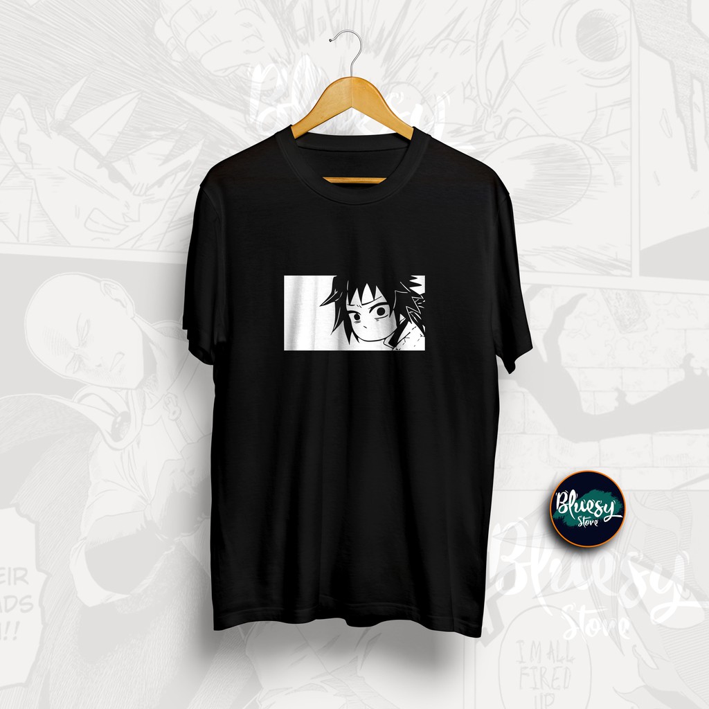 Kaos KIMETSU NO YAIBA TOMIOKA GIYUU / BAJU DEMON SLAYER GIYUU TOMIOKA TANJIROU NEZUKO